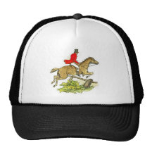Fox Hunt Jumper Hunter Horseback Riding Trucker Hat