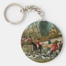 Fox Hunting 1 Keychains
