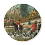 Fox Hunting 1 Refrigerator Magnet