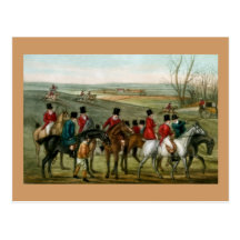 Fox Hunting 2 Post Cards