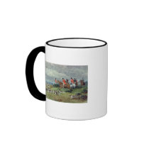 Fox Hunting in Surrey, 19th century Coffee Mugs