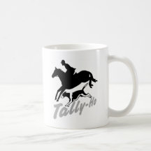 Fox Hunting Tally-Ho Coffee Mug