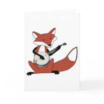 Fox Playing the Banjo