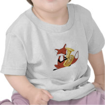 Fox Playing the Tuba T Shirts