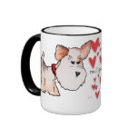 Fox Terrier Watercolor Mug