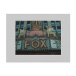 Fox Theatre, Detroit, Michigan postcards