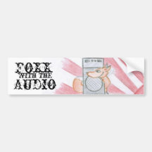 foxx sticker bumper stickers