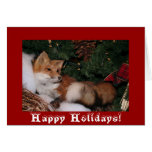 Foxy Holiday, Happy Holidays!