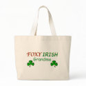 Foxy Irish Grandma bags