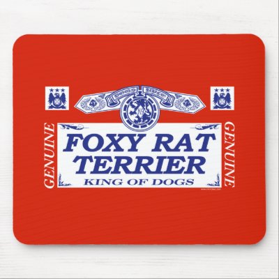 Foxy Rat Terrier Mouse Mats by dogbreedz