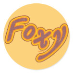 Foxy Sticker