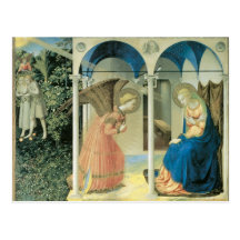 Fra Angelico - The Annunciation Post Card
