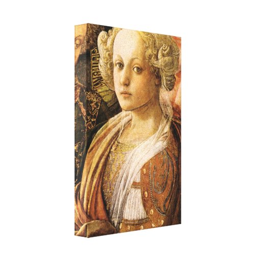 Fra Filippo Lippi - Coronation of the Virgin Gallery Wrap Canvas