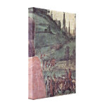 Fra Filippo Lippi - laying out of St Stephan Canvas Prints