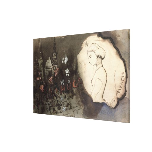 Fracta Juventus, 1864 Stretched Canvas Prints