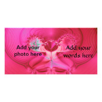 Fractal #1: Love is in the Air Customised Photo Card