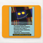 fractal addiction anagrams mousepad  # 12