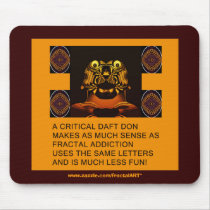 fractal addiction anagrams mousepad # 2