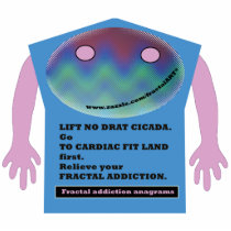 fractal addiction anagrams sculpture # 4