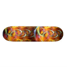 Fractal Aflame Skateboard
