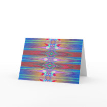 Fractal arms greeting card