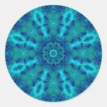 Fractal Art 1054 Round Sticker