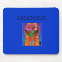 Fractal Art Awesome Heart II Mousepad mousepads