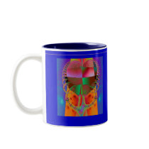 Fractal Art Awesome Heart II Mug mugs