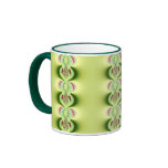 Fractal Art Kiwi mugs