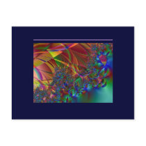 Fractal Art Postcard Garden