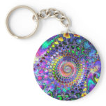 Fractal Art Transcendental Key Ring keychains