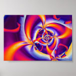 Fractal Art Tropical posters