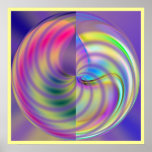 Fractal Beach Ball posters