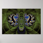 Fractal Bird Print