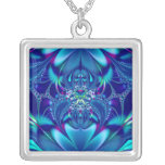 Fractal: Blue Elegance Necklace