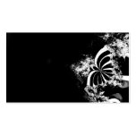 Fractal butterfly business card
