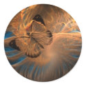 Fractal Butterfly stickers