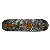 Fractal C~06 ~ Sick Stick Logo Pro Deck