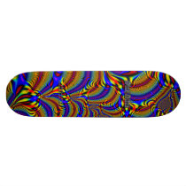 Fractal C~12 Triptych #1 Sick Stick Pro Skateboard