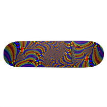 Fractal C~12 Triptych #2 Sick Stick Pro Skateboard
