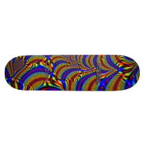 Fractal C~12 Triptych #3 Sick Stick Pro Skateboard