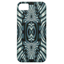 Fractal Composing - Kaleidoscope metal iPhone 5 Case