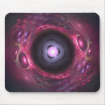 Fractal Cosmic Flower Pearls Honey Comb mousepads