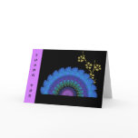 Fractal Fan and Burnt Paper Blossoms cards