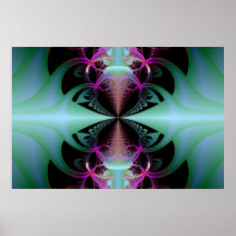Fractal fantasy print