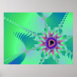 Fractal Fern Bed posters