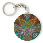 Fractal Flair Key Chain