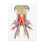 Fractal Flames Art:  Alien Visitor postcards