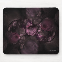 Fractal Floral Red Pinks