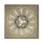 Fractal Flower Neutral- Magnet